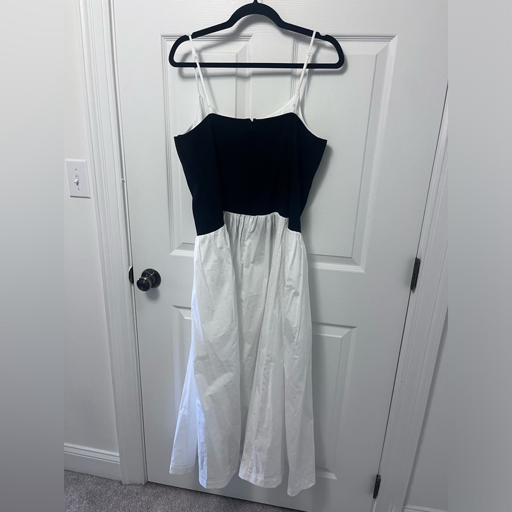 By Anthropologie Twofer Peekaboo Midi Dress - Picture 7 of 8